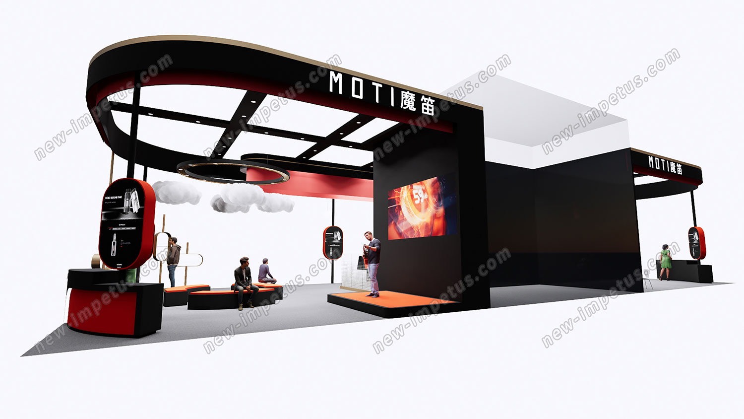 魔笛展臺設(shè)計搭建(圖2)