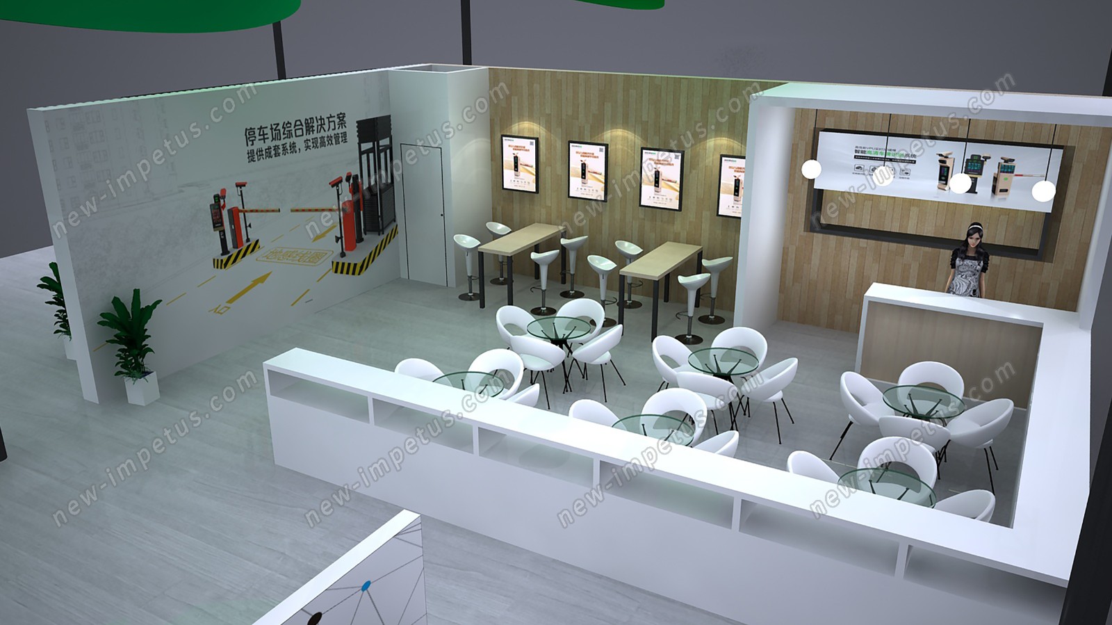 安防展-深圳真地展臺設計搭建(圖8)