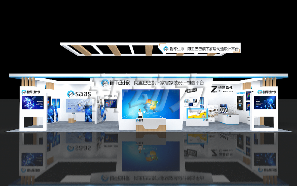 廣州建博會(huì)躺平家居展臺(tái)設(shè)計(jì)搭建(圖3)