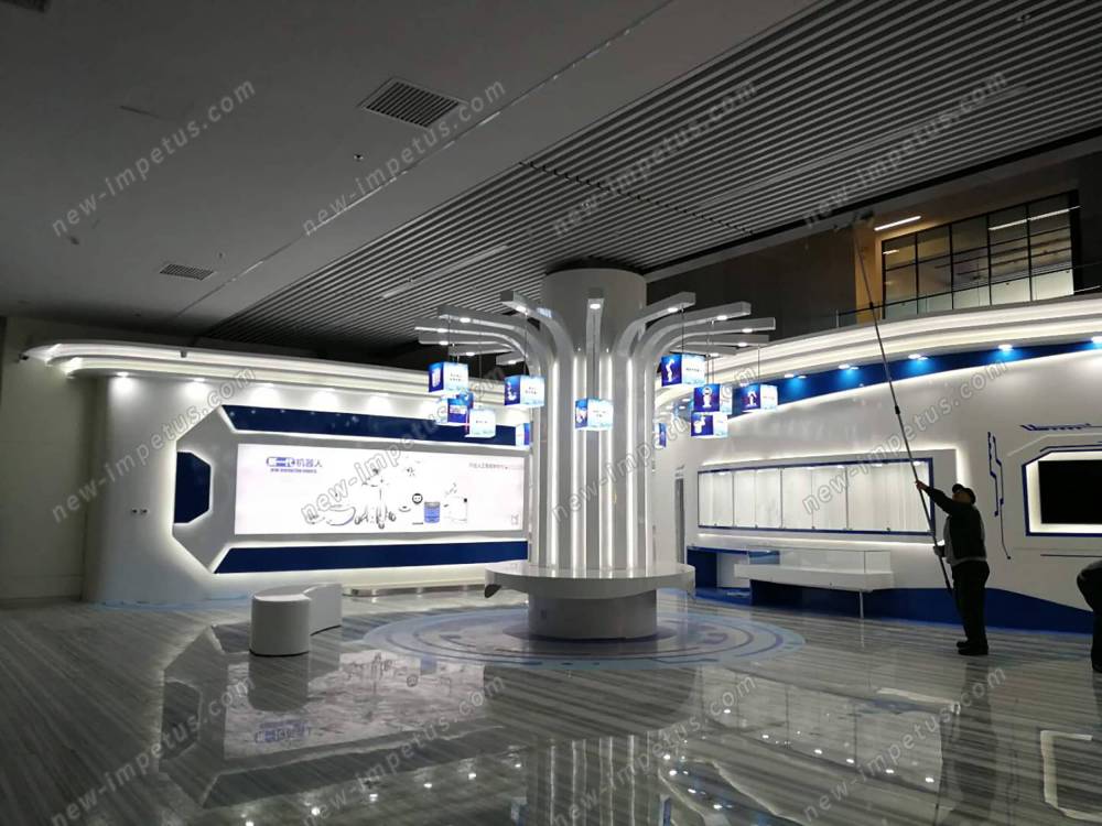新松機器人自動化股份展廳設(shè)計搭建(圖9)