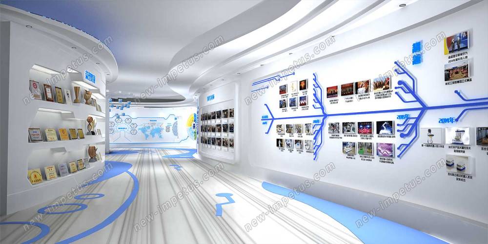 新松機器人自動化股份展廳設(shè)計搭建(圖3)