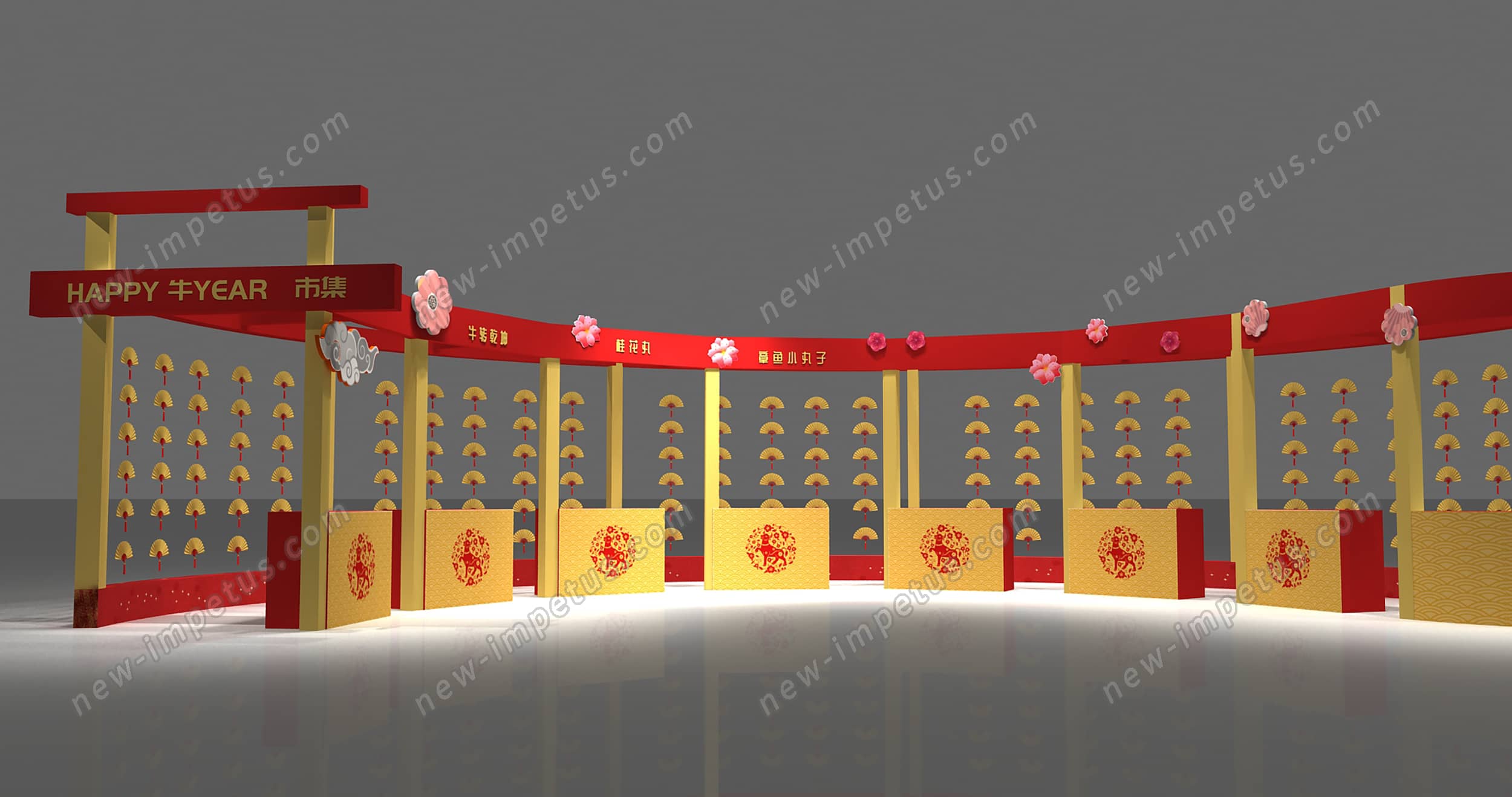 正佳廣場(chǎng)集市美陳設(shè)計(jì)(圖14)