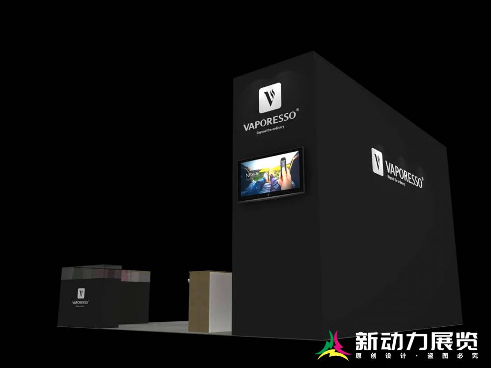 德國斯圖加特電子煙展（The Hall of Vape）麥克韋爾展臺搭建設(shè)計(jì)(圖3)