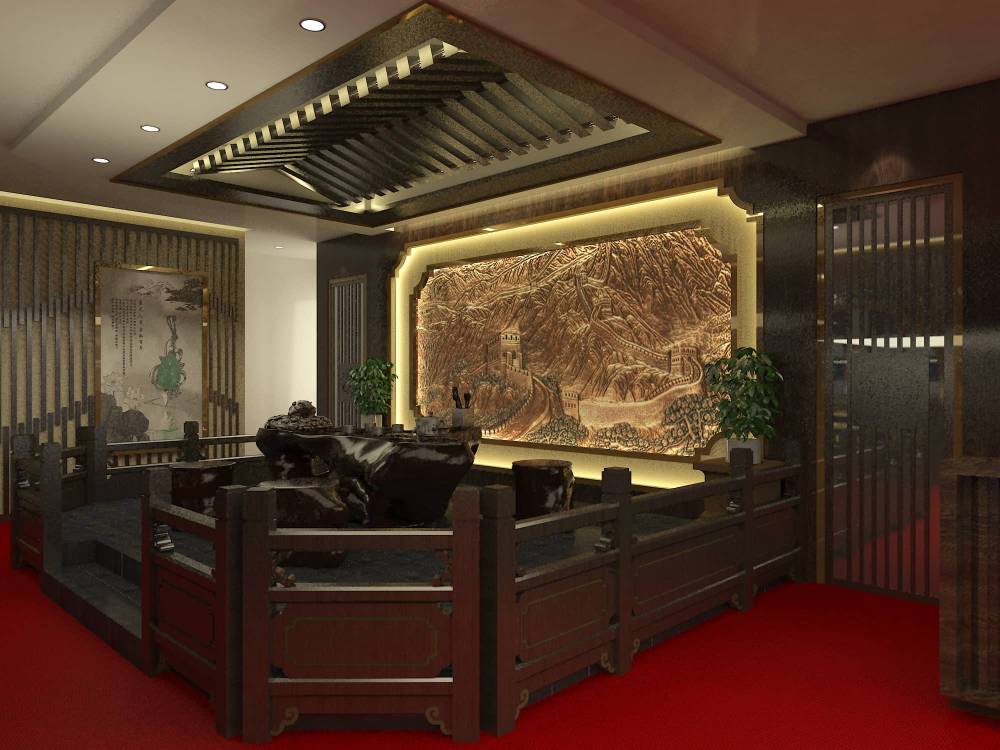 深圳益金珠寶展廳設(shè)計裝修搭建(圖10)