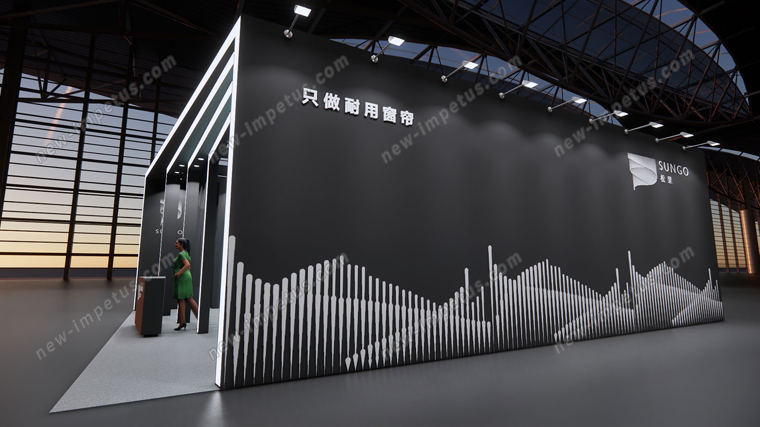 深圳展臺(tái)設(shè)計(jì)公司如何獲得客戶信任？展臺(tái)設(shè)計(jì)公司獲得顧客好評(píng)的技巧(圖1)