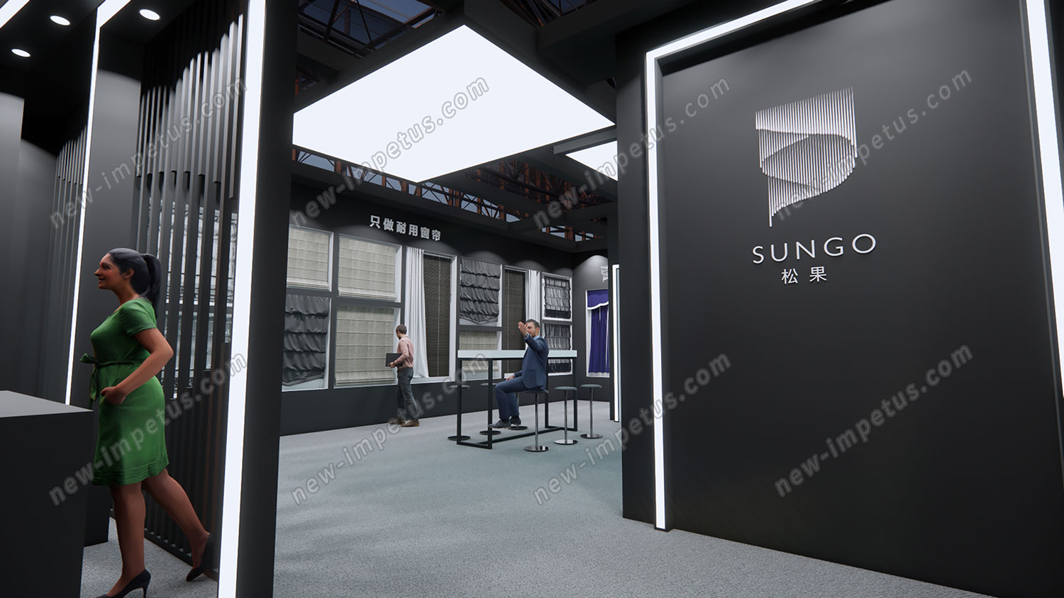 展臺(tái)搭建需要用哪些東西？常用展臺(tái)搭建材料有哪些特點(diǎn)(圖1)