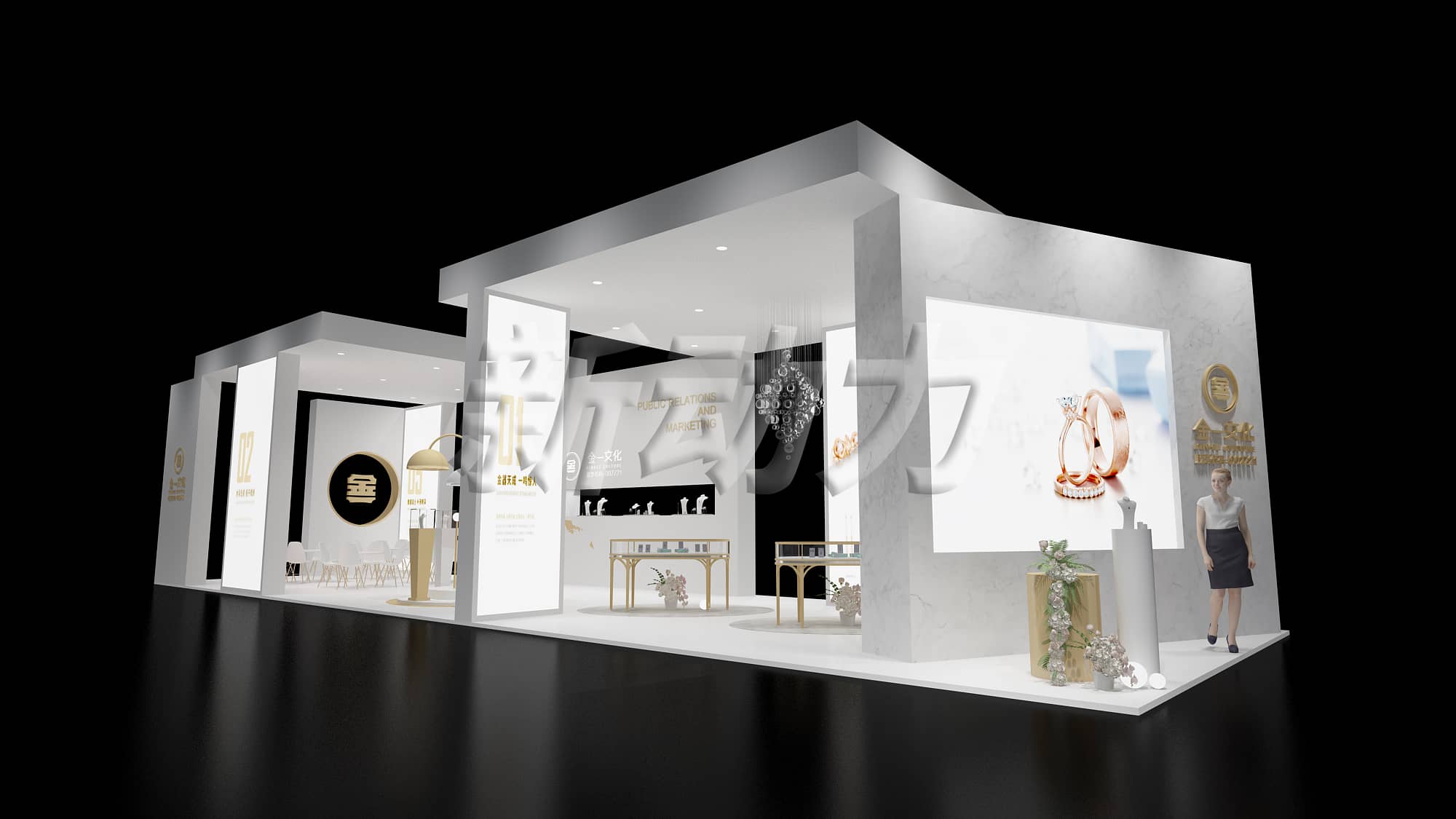 上海展臺(tái)搭建公司如何做得好？展臺(tái)搭建設(shè)計(jì)如何讓展臺(tái)設(shè)計(jì)脫穎而出(圖1)