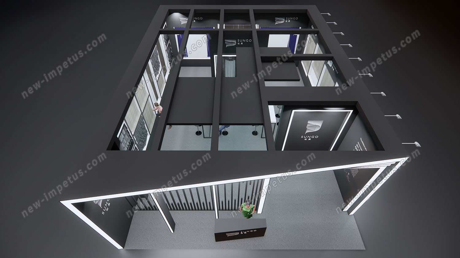 公司展覽展示_公司展覽展示搭建,一直以來就是一項極受展商重視的工作,一個優(yōu)秀展會(圖1)