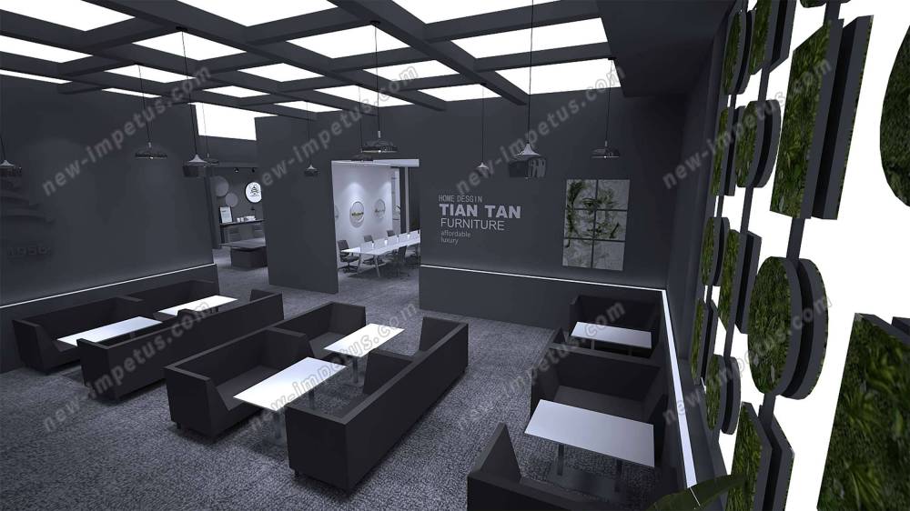 上海展覽展示制作_展示空間的設(shè)計(jì)應(yīng)先在展場(chǎng)環(huán)境的平面上作長、寬的平面考慮。(圖1)