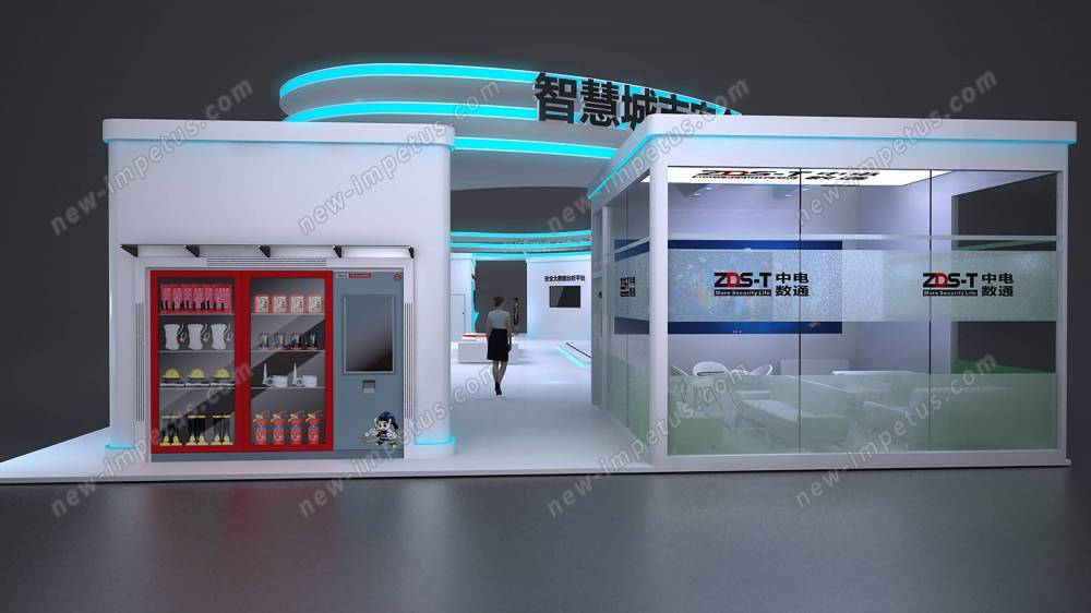 展會展覽搭建北京_展會展覽搭建北京展會搭建商影響展覽效果,經(jīng)常采用八棱柱加展板的(圖1)