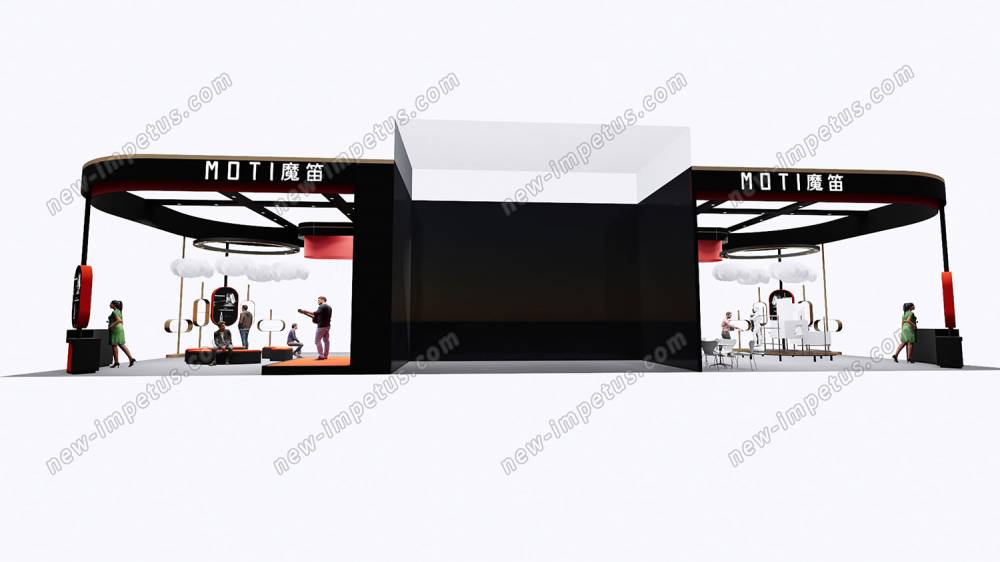 廣州化妝品展臺設(shè)計公司_廣州化妝品展臺設(shè)計公司在展臺設(shè)計時,往會劃分不同的功能區(qū)(圖1)