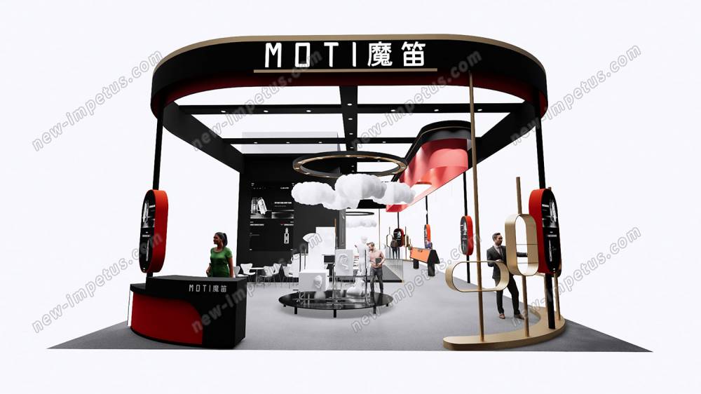 廣州口腔展展臺設(shè)計制作_展臺設(shè)計制作色彩搭配。(圖1)